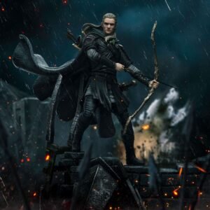 Estatua 1/10 Art Scale de Legolas Unleashed en El Señor de los Anillos por Iron Studios - Imagen 2