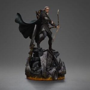 Estatua 1/10 Art Scale de Legolas Unleashed en El Señor de los Anillos por Iron Studios - Imagen 3
