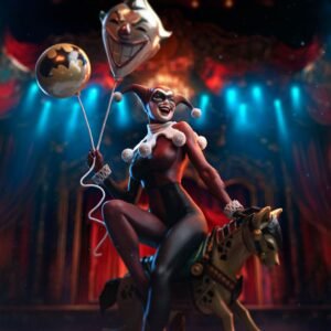 Estatua 1/10 Art Scale de Harley Quinn Unleashed en DC Comics por Iron Studios - Imagen 6