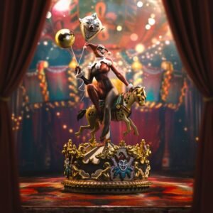 Estatua 1/10 Art Scale de Harley Quinn Unleashed en DC Comics por Iron Studios - Imagen 7