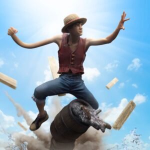 Estatua 1/10 Art Scale de Luffy en One Piece por Iron Studios - Imagen 9