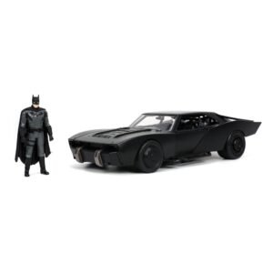 Vehículo 1/24 del Batmóvil de 2022 con figura en Batman por Jada Toys - Imagen 3