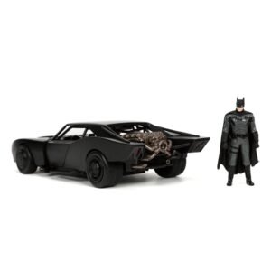 Vehículo 1/24 del Batmóvil de 2022 con figura en Batman por Jada Toys - Imagen 5
