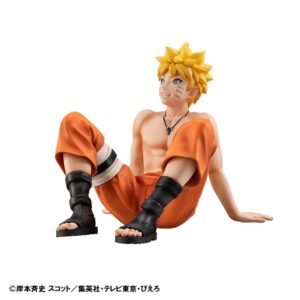 Estatua G.E.M. Series Palm Size de Naruto Uzumaki en Naruto Shippuden por MegaHouse - Imagen 4