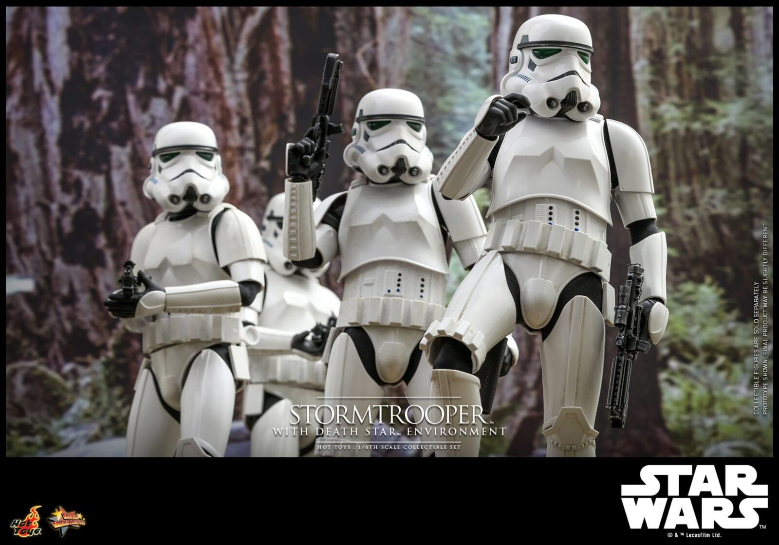 Figura de Soldado Imperial con Escenario de la Estrella de la Muerte en Star Wars por Hot Toys - Imagen 9