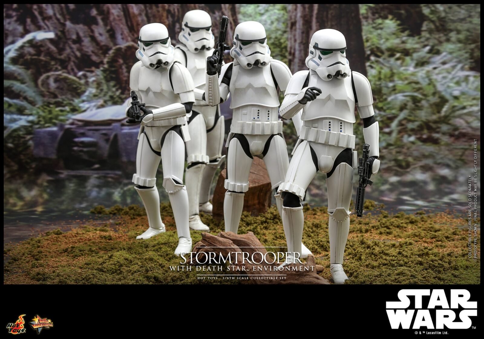 Figura de Soldado Imperial con Escenario de la Estrella de la Muerte en Star Wars por Hot Toys - Imagen 10
