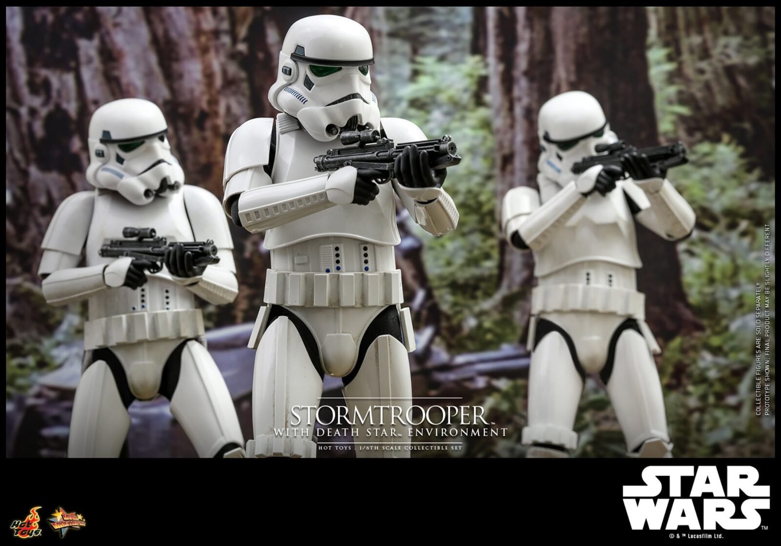 Figura de Soldado Imperial con Escenario de la Estrella de la Muerte en Star Wars por Hot Toys - Imagen 11