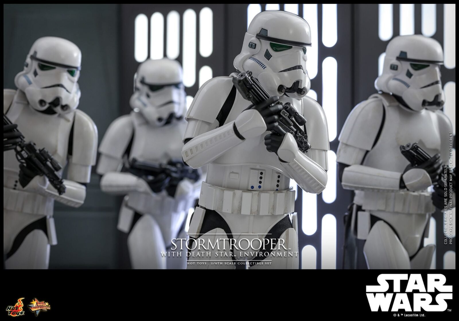 Figura de Soldado Imperial con Escenario de la Estrella de la Muerte en Star Wars por Hot Toys - Imagen 12