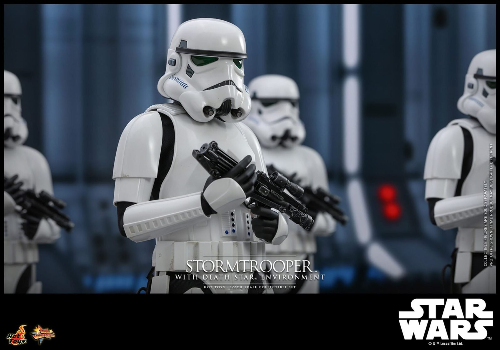 Figura de Soldado Imperial con Escenario de la Estrella de la Muerte en Star Wars por Hot Toys - Imagen 13