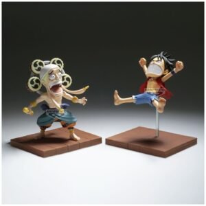Figura de Monkey D. Luffy & Enel World Collectable en One Piece por Banpresto - Imagen 5