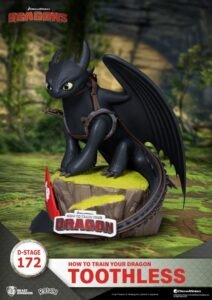 Diorama D-Stage de Desdentao en Cómo Entrenar a tu Dragón por Beast Kingdom Toys - Imagen 2