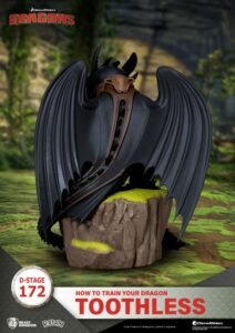 Diorama D-Stage de Desdentao en Cómo Entrenar a tu Dragón por Beast Kingdom Toys - Imagen 4