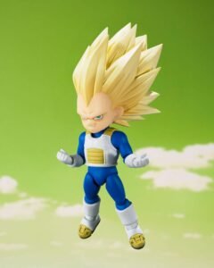 Figura de Super Saiyan 3 Vegeta S.H. Figuarts en Dragon Ball por Bandai Tamashii Nations - Imagen 3