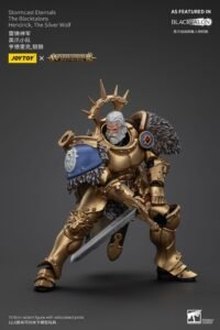 Figura de Hendrick The Silver Wolf en Stormcast Eternals: The Blacktalons de Warhammer Age of Sigmar por Joy Toy - Imagen 8