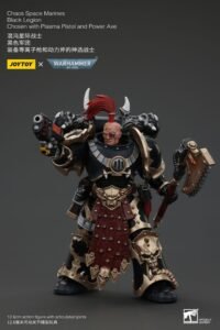 Figura de Chaos Space Marines Black Legion Chosen con Plasma Pistol y Power Axe en Warhammer 40k por Joy Toy (CN) - Imagen 4