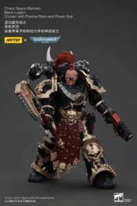Figura de Chaos Space Marines Black Legion Chosen con Plasma Pistol y Power Axe en Warhammer 40k por Joy Toy (CN) - Imagen 5