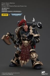 Figura de Chaos Space Marines Black Legion Chosen con Plasma Pistol y Power Axe en Warhammer 40k por Joy Toy (CN) - Imagen 6