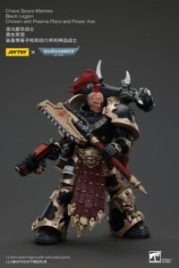 Figura de Chaos Space Marines Black Legion Chosen con Plasma Pistol y Power Axe en Warhammer 40k por Joy Toy (CN) - Imagen 7