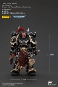 Figura de Chaos Space Marines Black Legion Chosen con Plasma Pistol y Power Axe en Warhammer 40k por Joy Toy (CN) - Imagen 9
