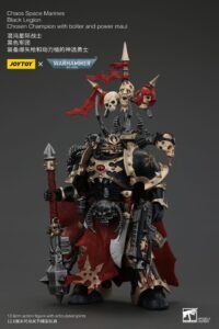 Figura de Chaos Space Marines Black Legion Chosen Champion con Bolter y Power Maul en Warhammer 40k por Joy Toy (CN) - Imagen 3