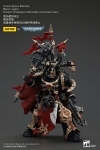 Figura de Chaos Space Marines Black Legion Chosen Champion con Bolter y Power Maul en Warhammer 40k por Joy Toy (CN) - Imagen 5