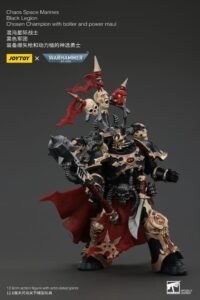 Figura de Chaos Space Marines Black Legion Chosen Champion con Bolter y Power Maul en Warhammer 40k por Joy Toy (CN) - Imagen 6