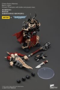 Figura de Chaos Space Marines Black Legion Chosen Champion con Bolter y Power Maul en Warhammer 40k por Joy Toy (CN) - Imagen 8