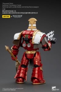 Figura de Sekhmet Terminator Cabal Sekhmet with Combi-Bolter and Achea Force Weapon en Warhammer The Horus Heresy por Joy Toy (CN) - Imagen 3