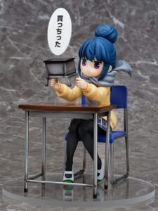 Estatua de Rin Shima Look What I Bought Ver. en Laid-Back Camp por Klockworx - Imagen 2
