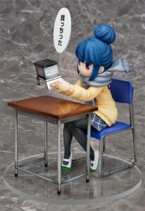 Estatua de Rin Shima Look What I Bought Ver. en Laid-Back Camp por Klockworx - Imagen 3