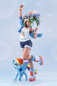 Estatua de Rainbow Dash en My Little Pony Bishoujo por Kotobukiya - Imagen 2