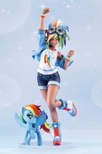 Estatua de Rainbow Dash en My Little Pony Bishoujo por Kotobukiya - Imagen 3