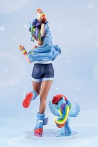 Estatua de Rainbow Dash en My Little Pony Bishoujo por Kotobukiya - Imagen 5
