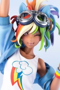 Estatua de Rainbow Dash en My Little Pony Bishoujo por Kotobukiya - Imagen 8