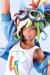 Estatua de Rainbow Dash en My Little Pony Bishoujo por Kotobukiya - Imagen 9