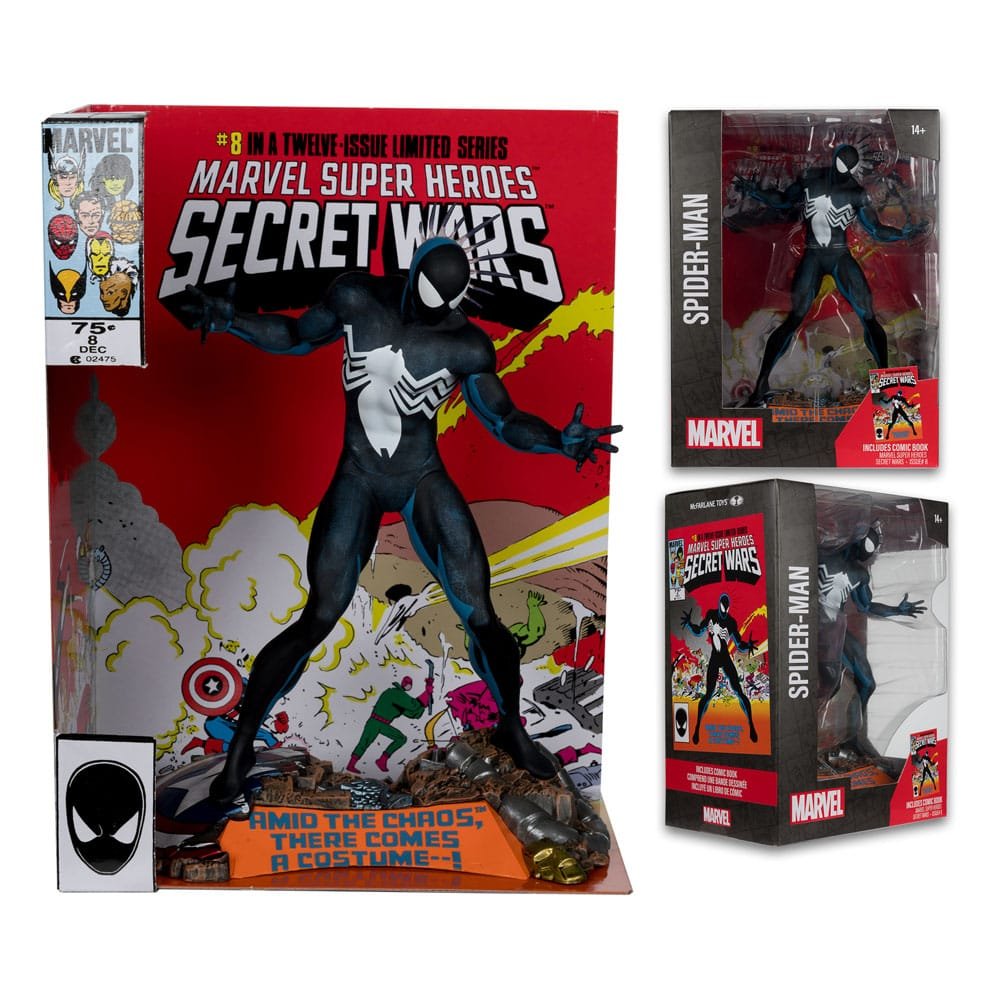 Estatua de Spider-Man Marvel Collection en Marvel Comics por Mcfarlane Toys - Imagen 5