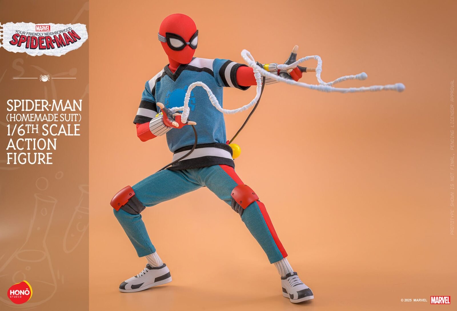 Figura de Spider-Man (Homemade Suit) en Tu amigo y vecino Spider-Man por Hono Studio - Imagen 11