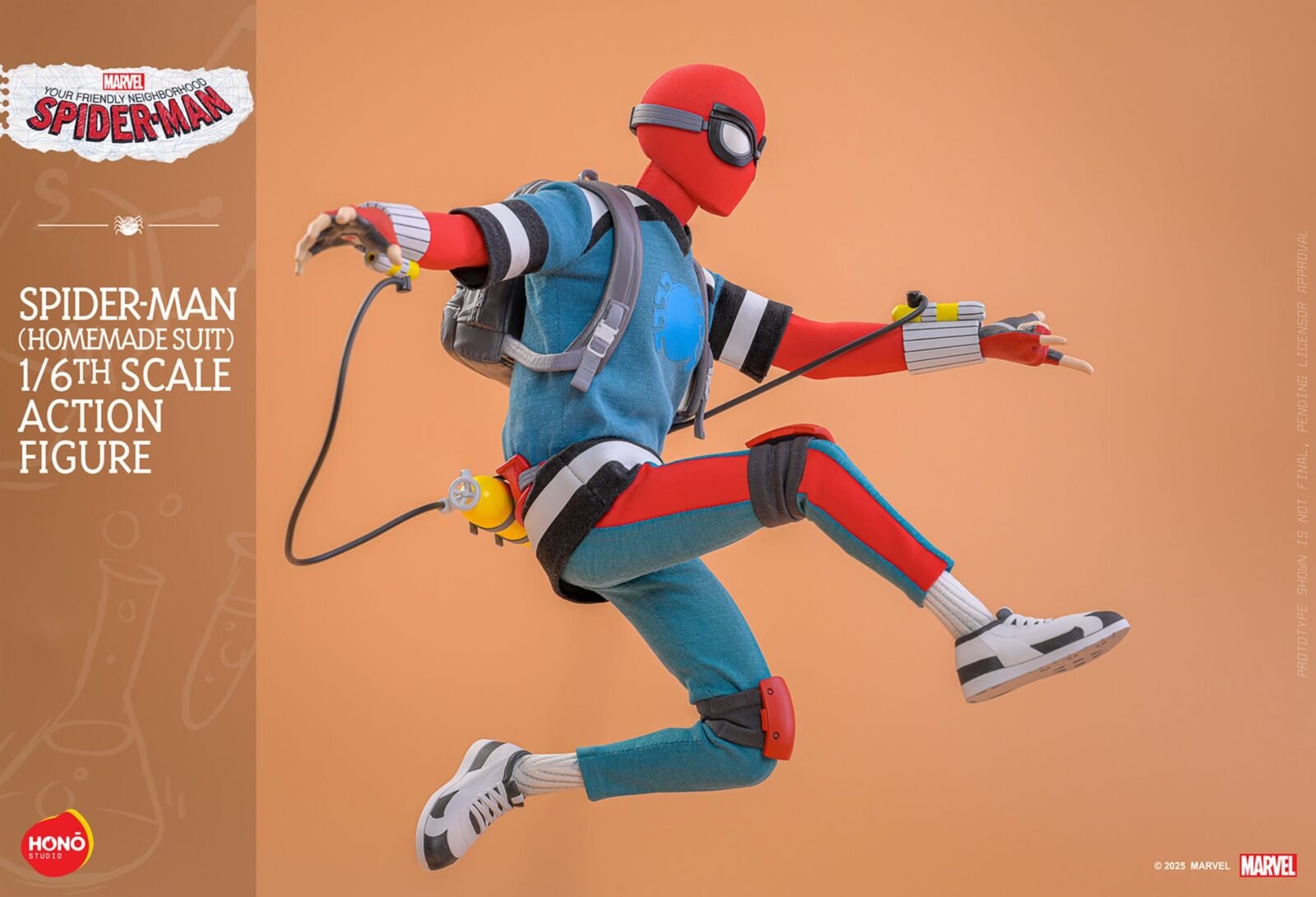 Figura de Spider-Man (Homemade Suit) en Tu amigo y vecino Spider-Man por Hono Studio - Imagen 12