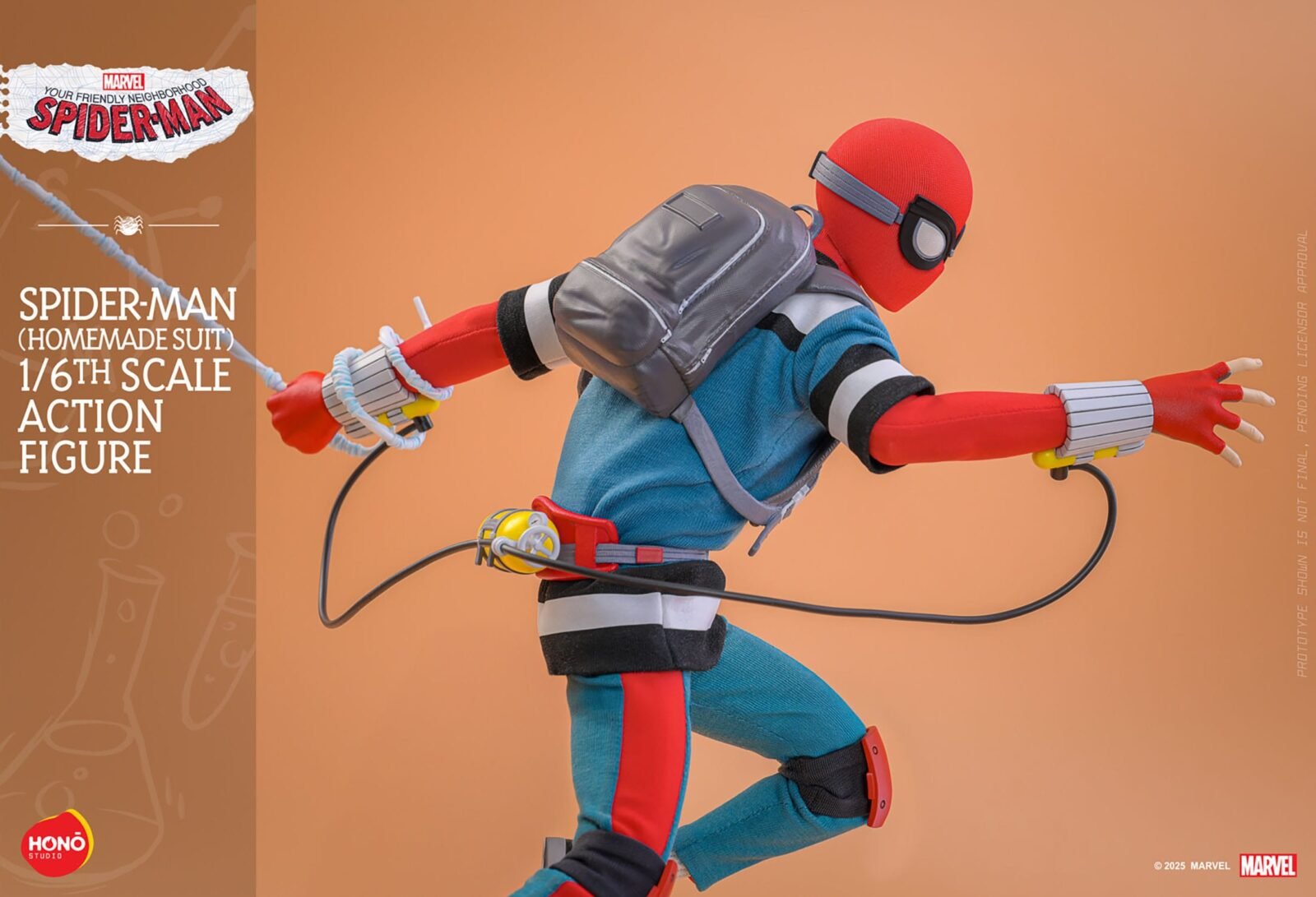 Figura de Spider-Man (Homemade Suit) en Tu amigo y vecino Spider-Man por Hono Studio - Imagen 13