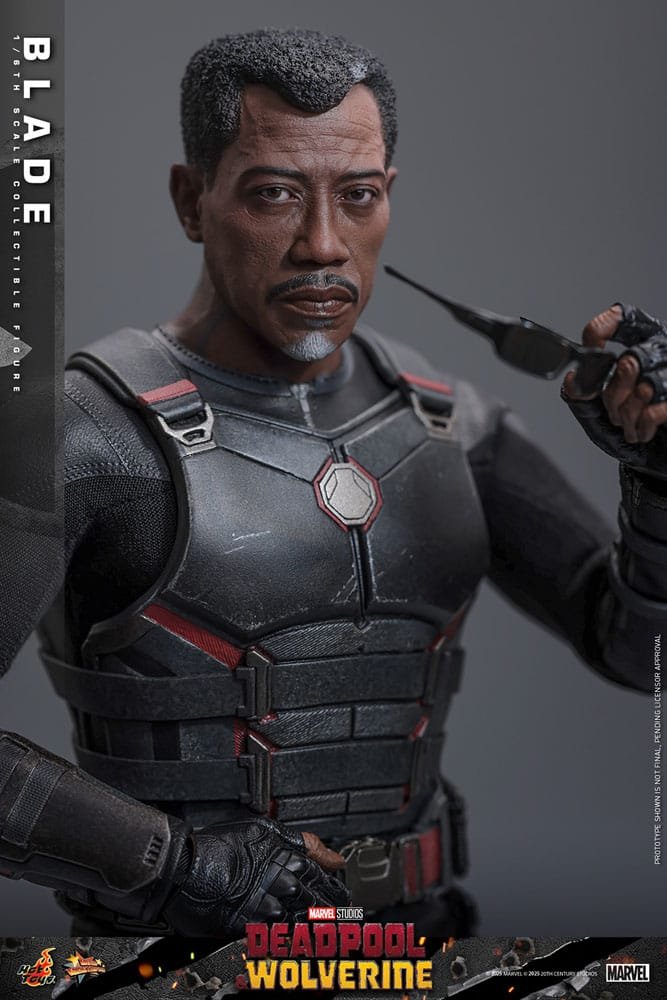 Figura Movie Masterpiece de Blade en Deadpool & Wolverine por Hot Toys - Imagen 4