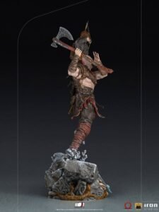Estatua de Kratos & Atreus en God of War por Iron Studios - Imagen 4