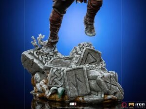 Estatua de Kratos & Atreus en God of War por Iron Studios - Imagen 8