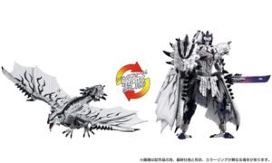 Figura Monster Hunter Silver Rathalos Prime en Transformers Team-Up Series por Takara Tomy - Imagen 2