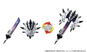 Figura Monster Hunter Silver Rathalos Prime en Transformers Team-Up Series por Takara Tomy - Imagen 7