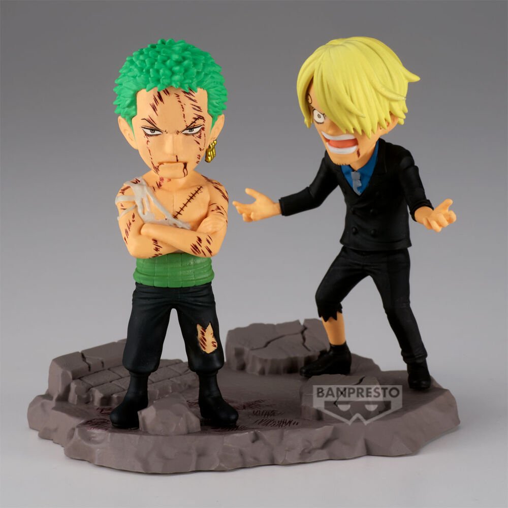Figura de Roronoa Zoro y Sanji en One Piece por Banpresto - Imagen 2