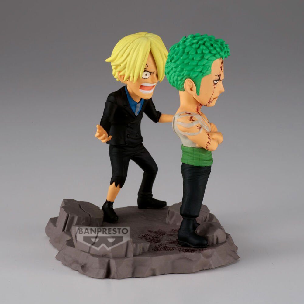 Figura de Roronoa Zoro y Sanji en One Piece por Banpresto - Imagen 3