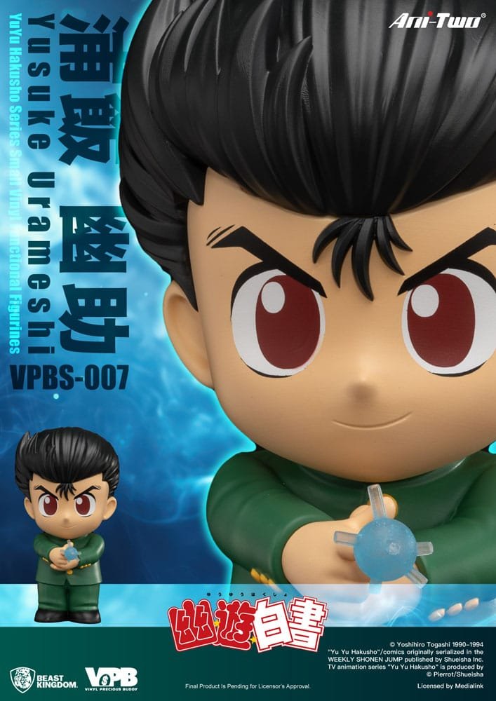 Figura Small Vinyl Functional de Yusuke Urameshi en Yu Yu Hakusho por Beast Kingdom Toys - Imagen 5