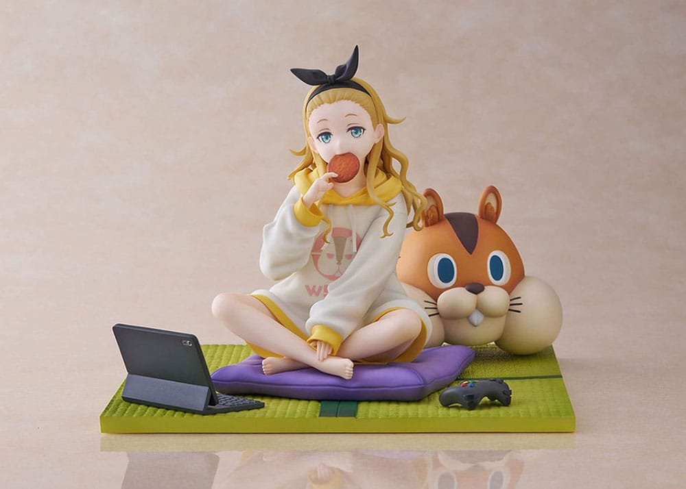 Estatua de Kurumi en Lycoris Recoil por Claynel