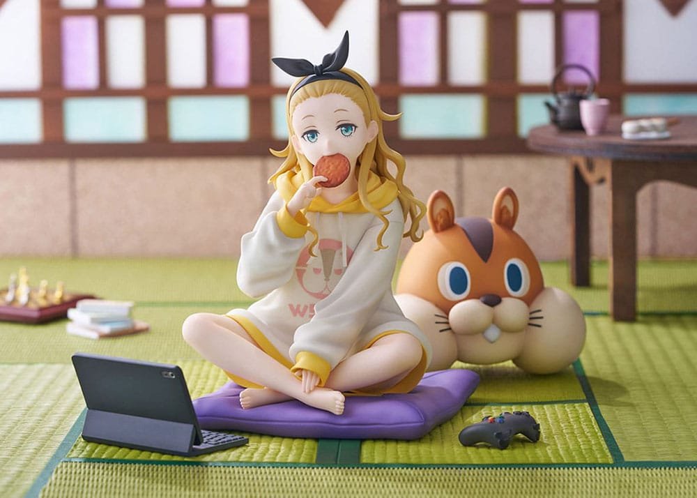 Estatua de Kurumi en Lycoris Recoil por Claynel - Imagen 9