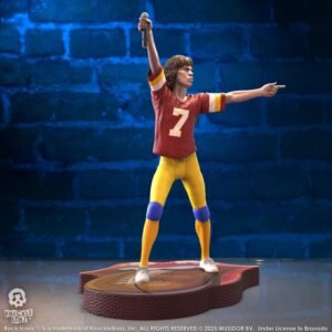 Estatua Rock Iconz de Mick Jagger (Burgundy Jersey) en The Rolling Stones por Knucklebonz - Imagen 5